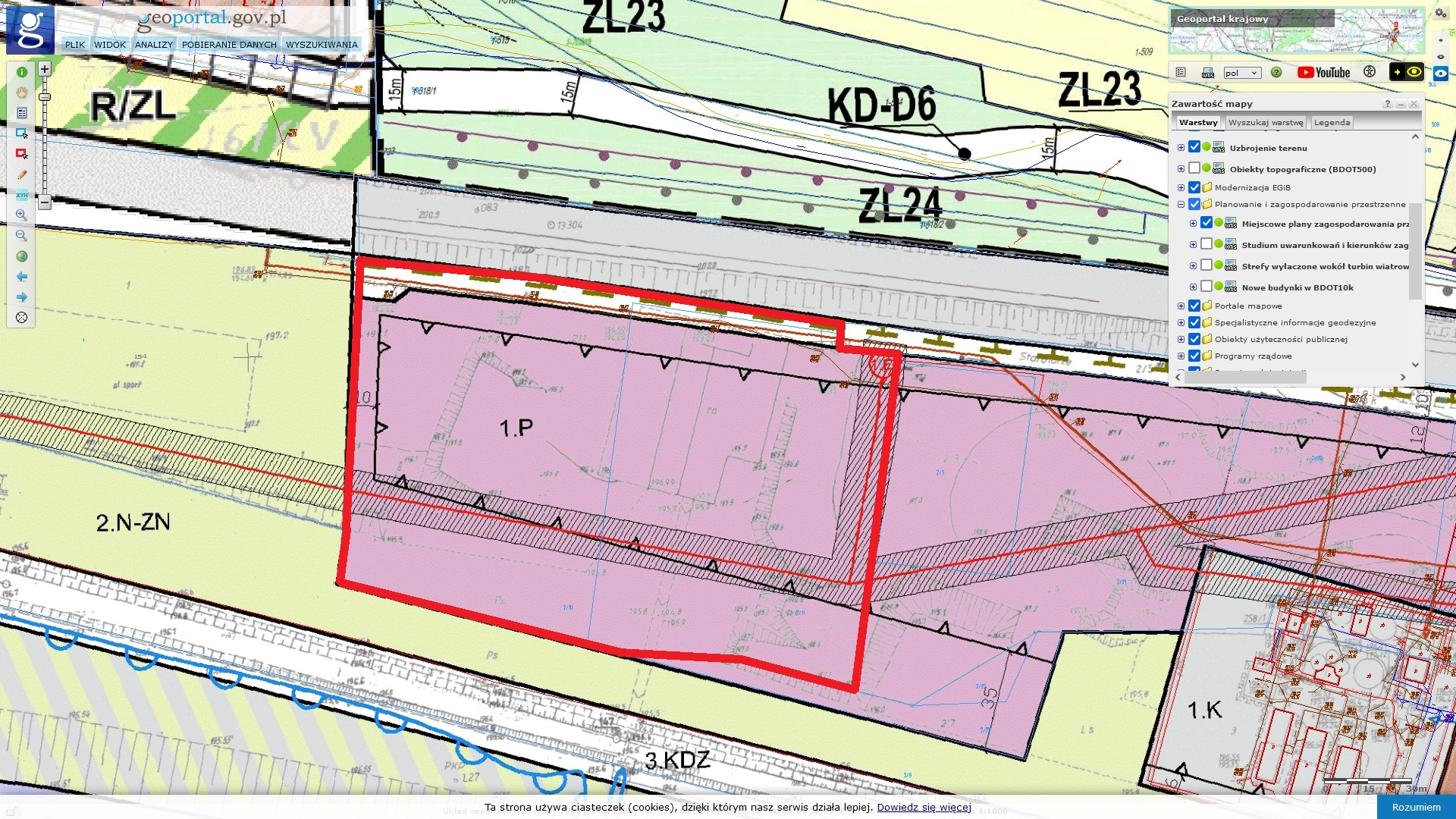 Działka 22 437,00 m², oferta nr , 9898739, Styków-idx