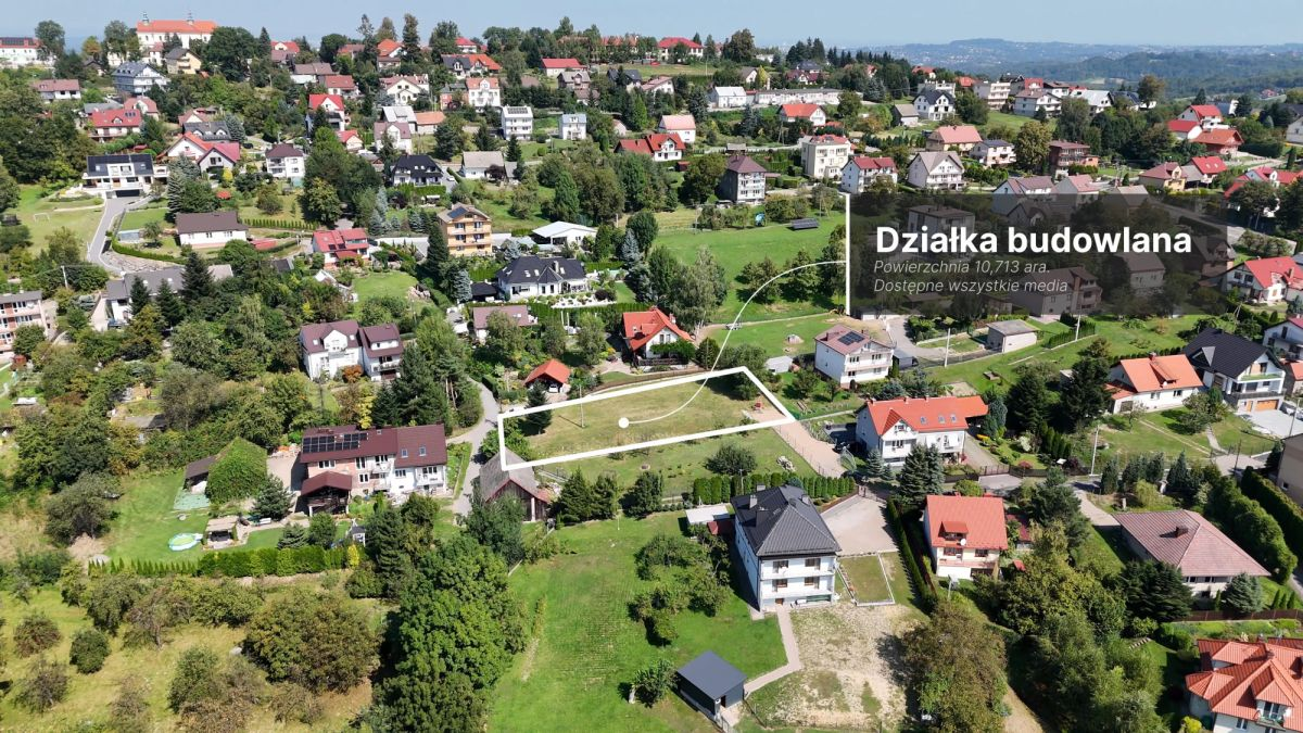 Działka 1 057,00 m², oferta nr , PNO340130, Mogilany, Kwiatowa-idx