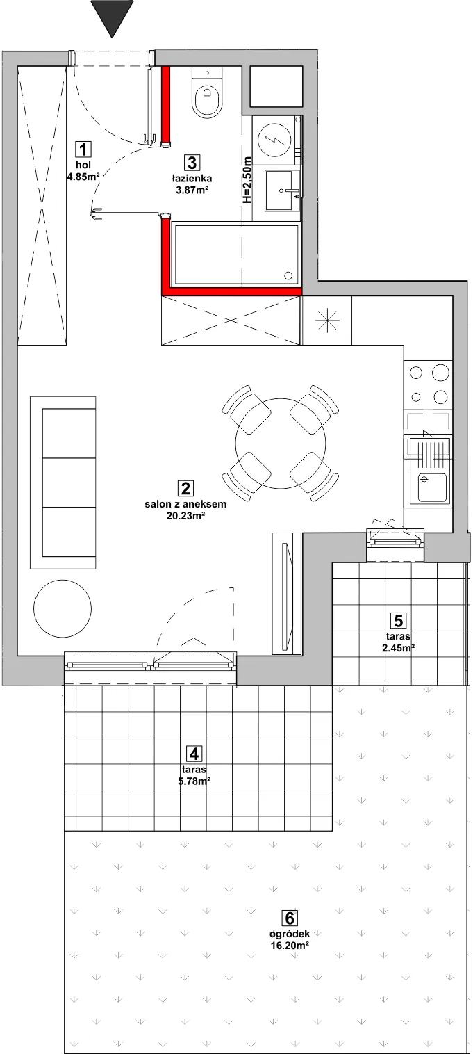 Mieszkanie 28,95 m², parter, oferta nr P10.02.0.31, Osiedle Poematu, Warszawa, Wawer, Falenica, ul. Poematu-idx