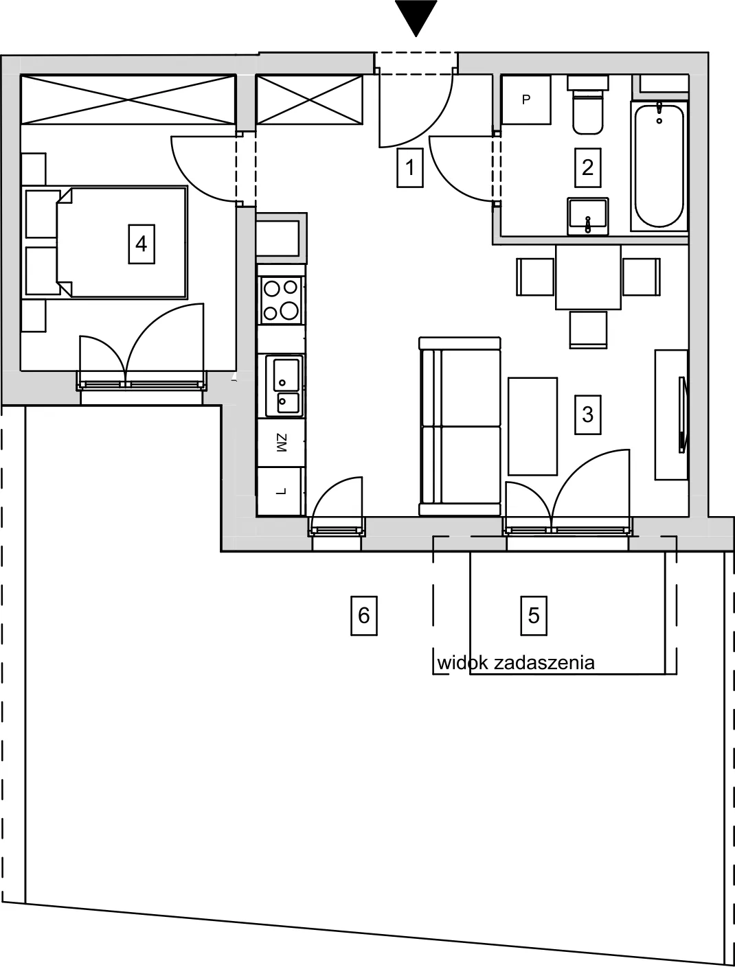 Mieszkanie 37,27 m², parter, oferta nr B9-K4-0-2, ATAL Strachowicka, Wrocław, Żerniki, Fabryczna, ul. Strachowicka-idx