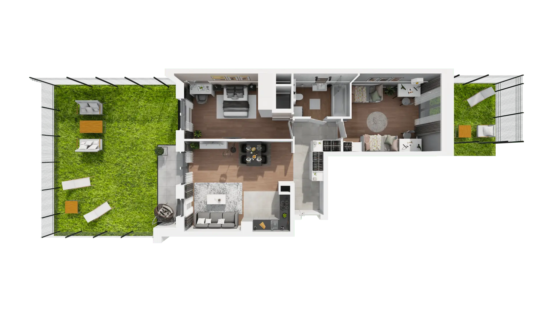 Mieszkanie 73,78 m², parter, oferta nr A0-05, ATAL Apollina, Kowale, ul. Apollina-idx