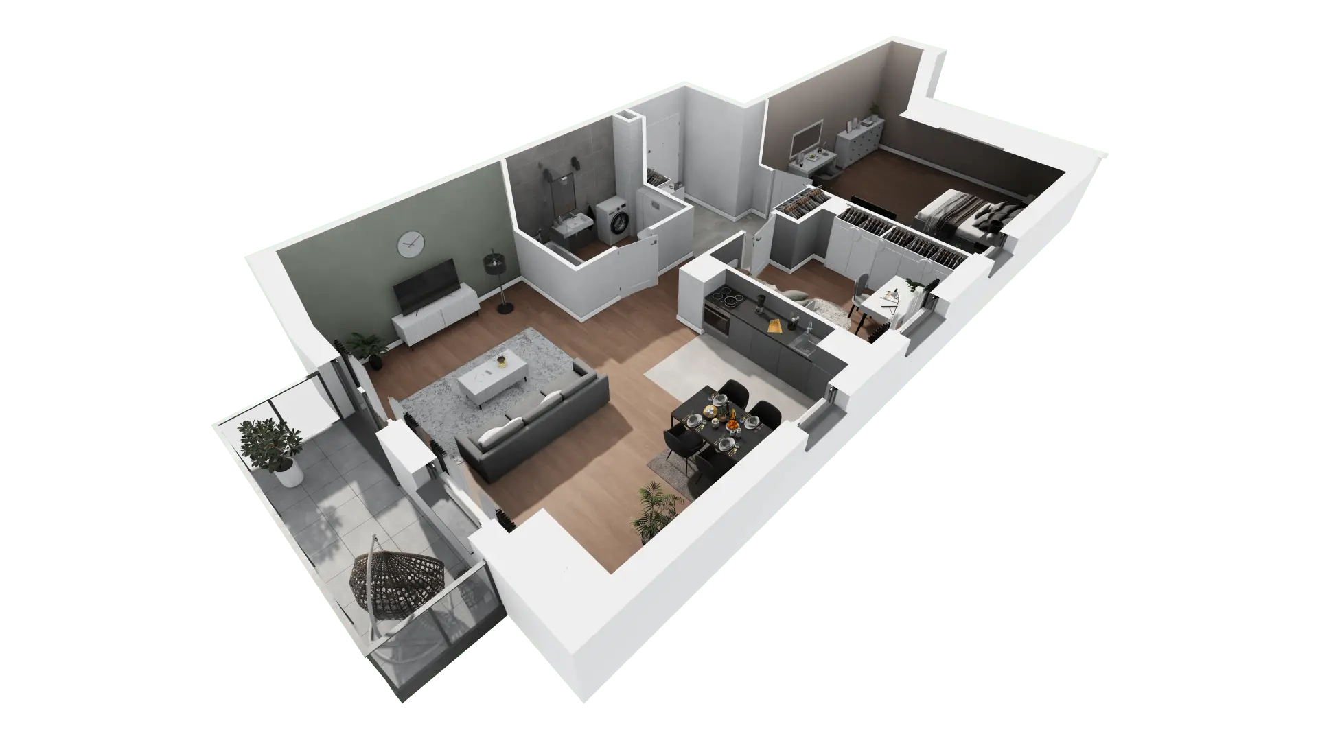 Mieszkanie 74,66 m², piętro 4, oferta nr A4-26, ATAL Apollina, Kowale, ul. Apollina-idx