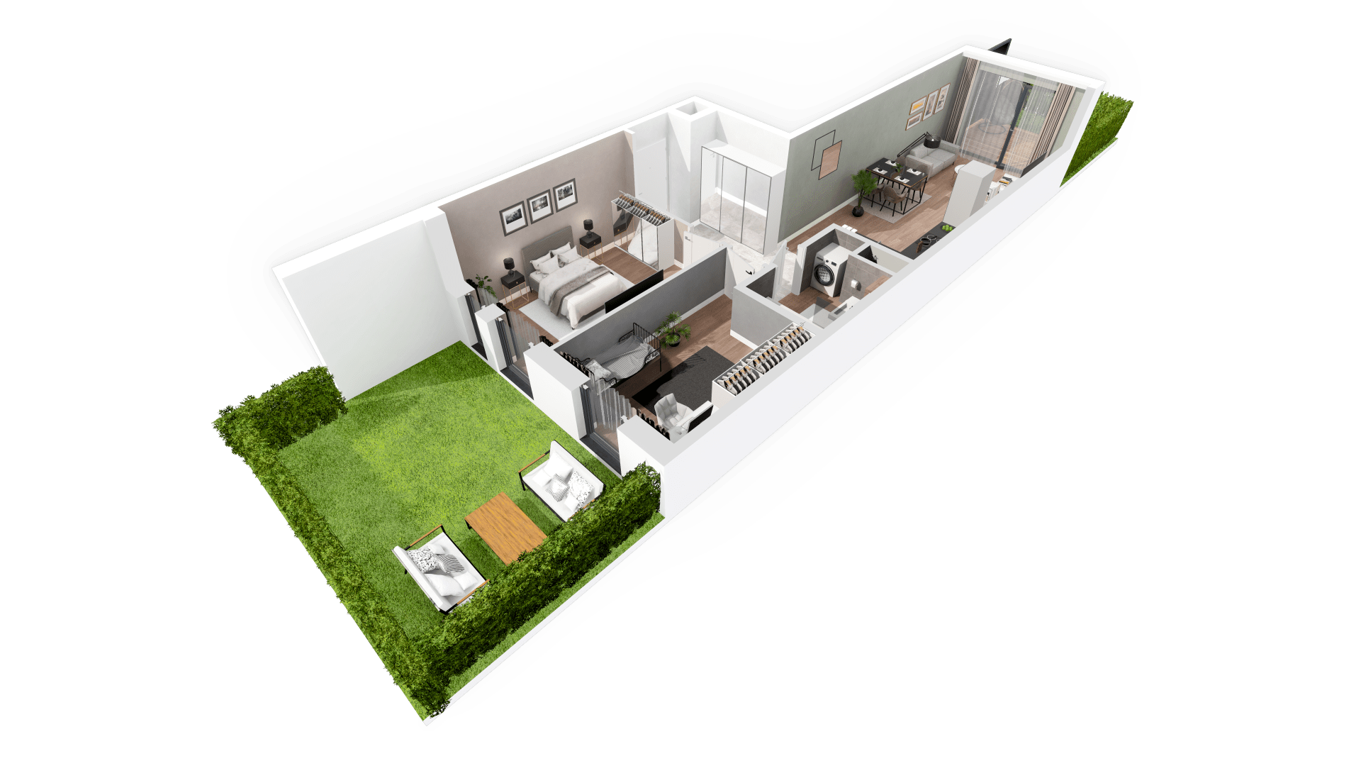 Mieszkanie 61,46 m², parter, oferta nr D4.A.0.4, Zacisze Marcelin, Poznań, Ławica, Marcelin, ul. Leśnych Skrzatów-idx