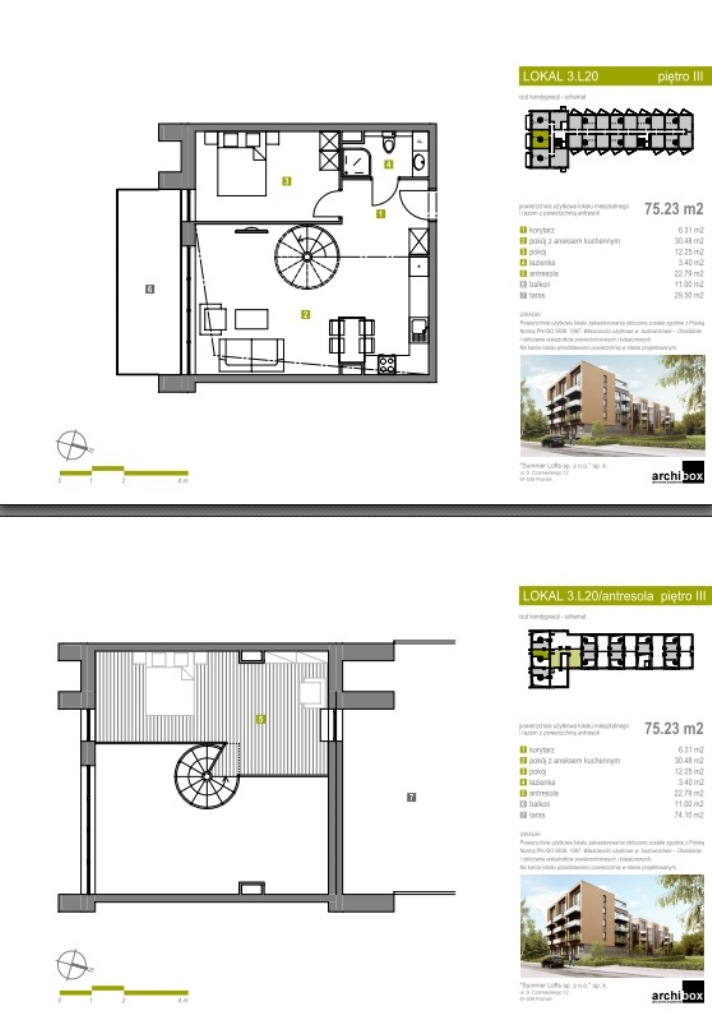 Apartament 86,75 m², piętro 3, oferta nr Apartament 62, Summer Lofts, Ustronie Morskie, ul. Wojska Polskiego 1-idx