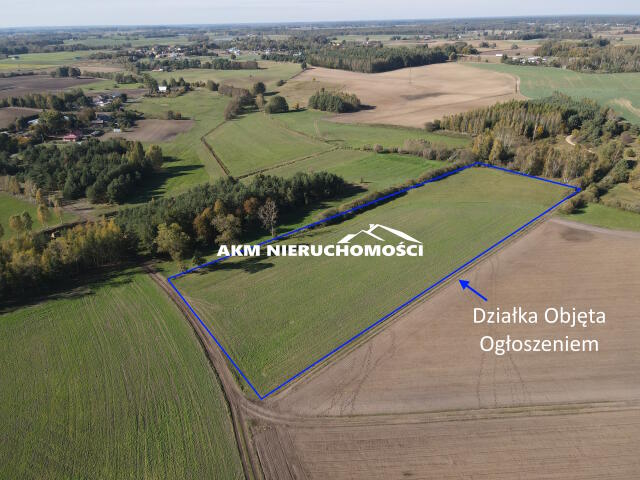 Działka 20 500,00 m², oferta nr , 168, Franciszkowo-idx