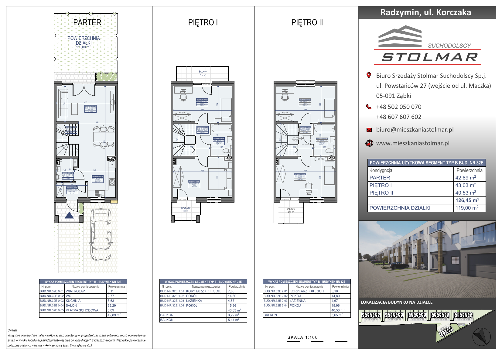 Dom 126,45 m², oferta nr 32E, Korczaka 32, Radzymin, ul. Korczaka 32-idx