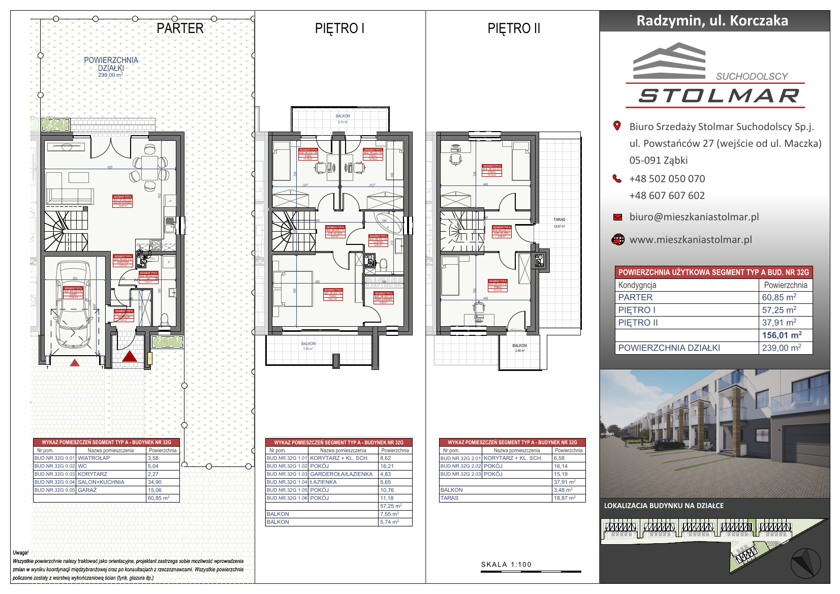 Dom 156,01 m², oferta nr 32G, Korczaka 32, Radzymin, ul. Korczaka 32-idx