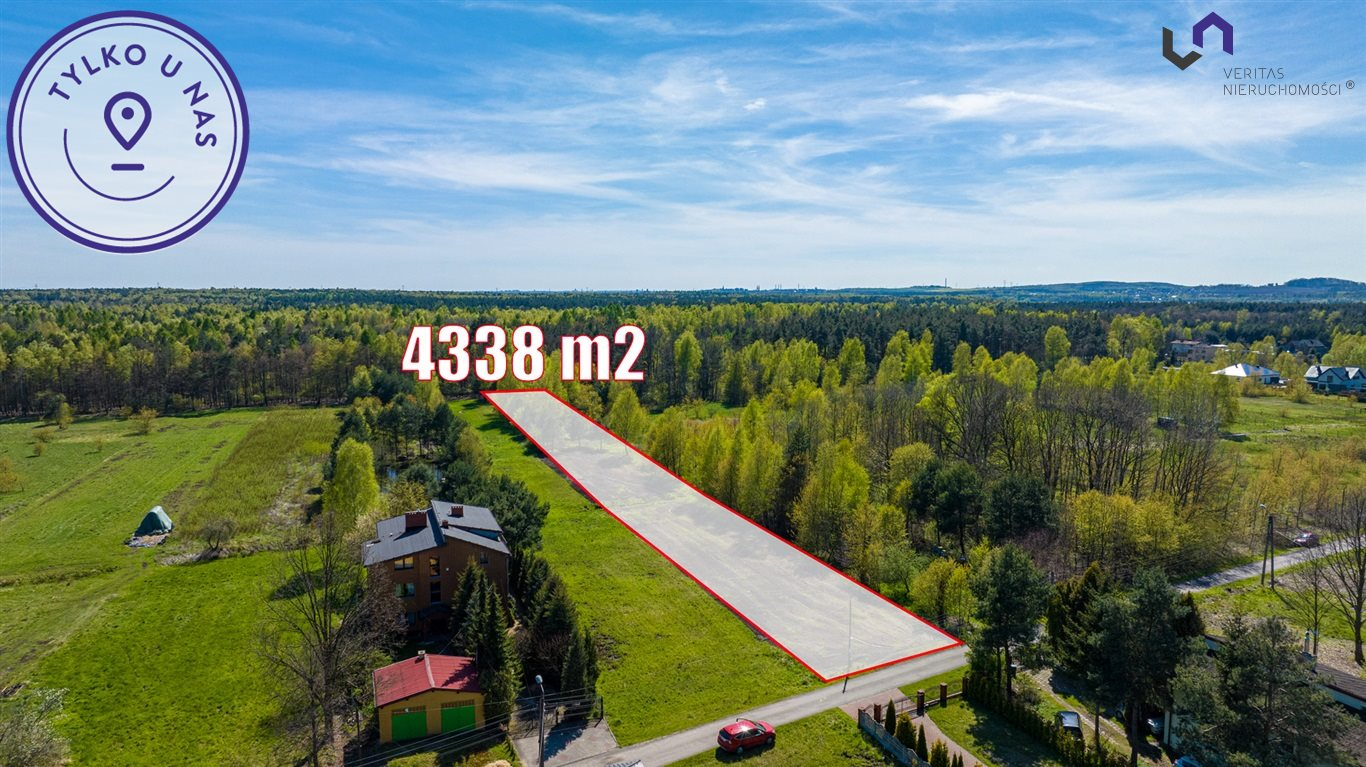 Działka 4 338,00 m², oferta nr , VTS-GS-6325, Ożarowice, Leśna-idx