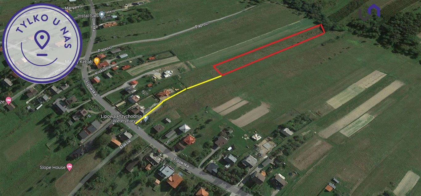 Działka 6 001,00 m², oferta nr , VTS-GS-6643, Lipowa, Lipowska-idx