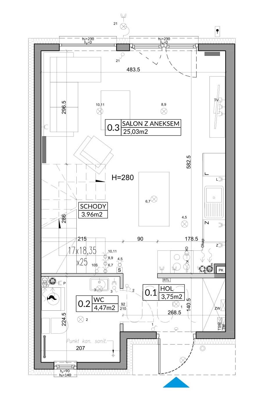 Dom 72,90 m², oferta nr 14B, Nova Magdalenka 6, Słomin, ul. Janczewicka-idx