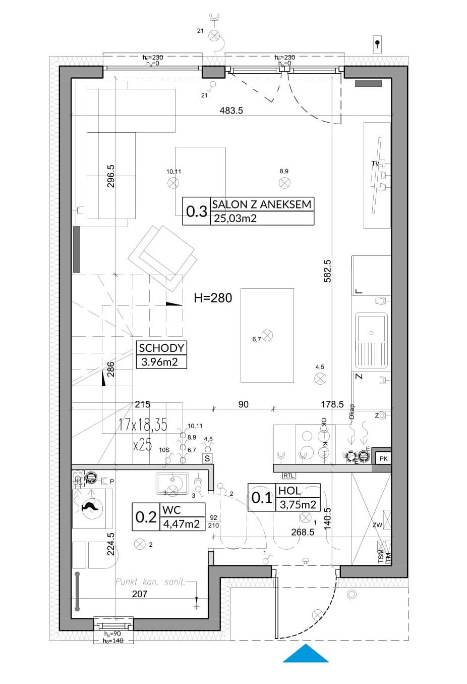 Dom 72,90 m², oferta nr 16B, Nova Magdalenka 6, Słomin, ul. Janczewicka-idx