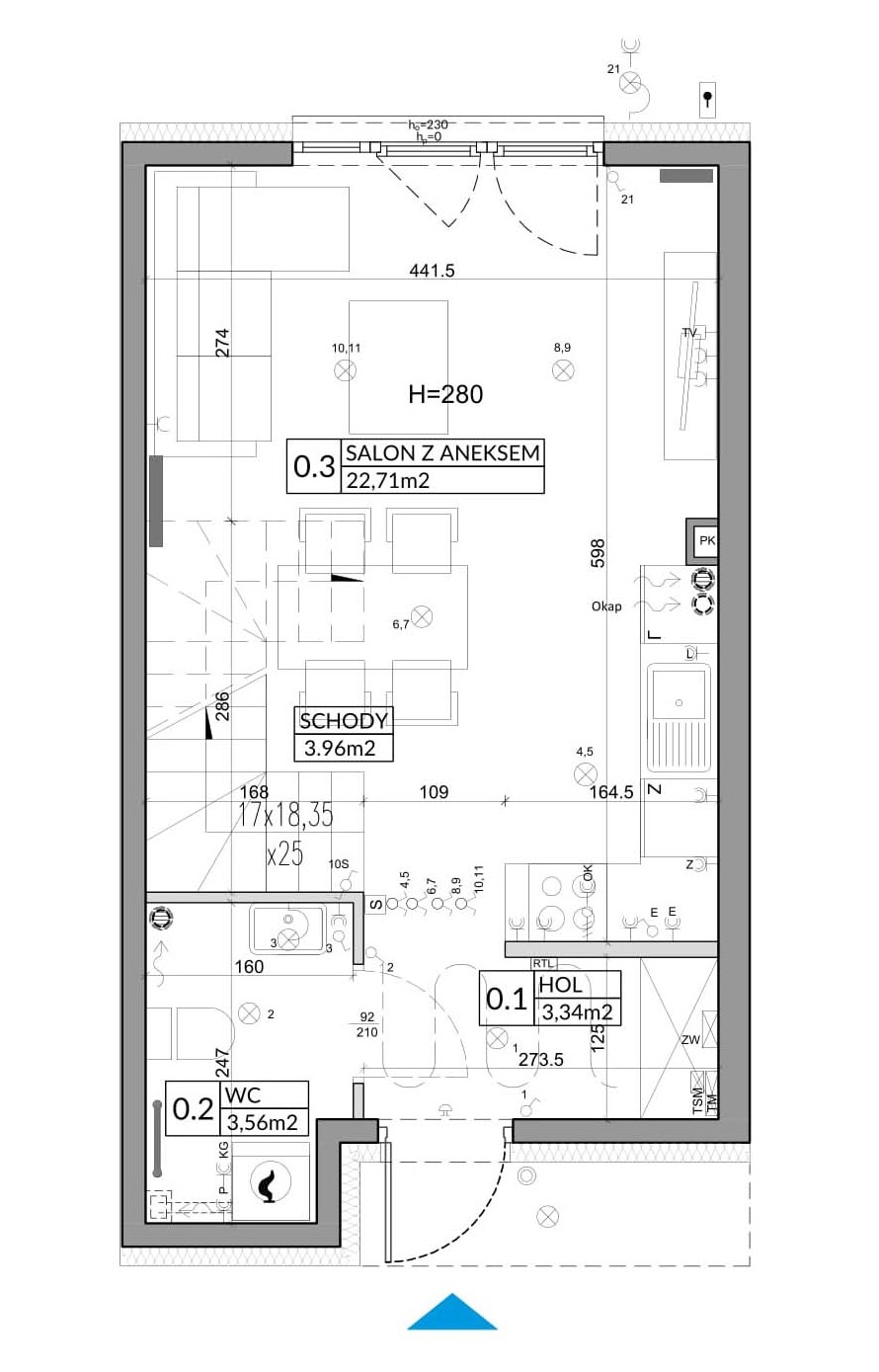 Dom 65,83 m², oferta nr 23B, Nova Magdalenka 6, Słomin, ul. Janczewicka-idx