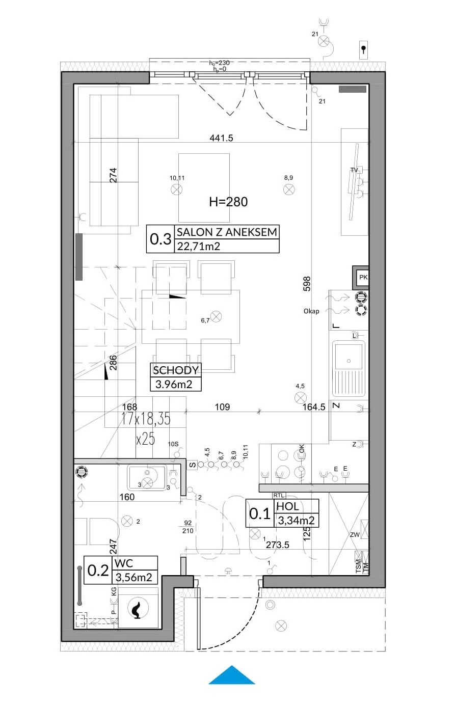 Dom 65,83 m², oferta nr 24B, Nova Magdalenka 6, Słomin, ul. Janczewicka-idx