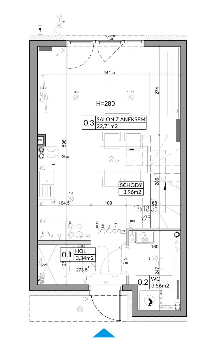 Dom 65,83 m², oferta nr 4A, Nova Magdalenka 6, Słomin, ul. Janczewicka-idx