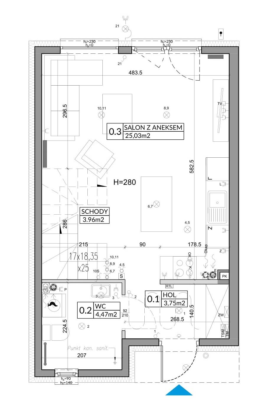 Dom 72,90 m², oferta nr 4B, Nova Magdalenka 6, Słomin, ul. Janczewicka-idx