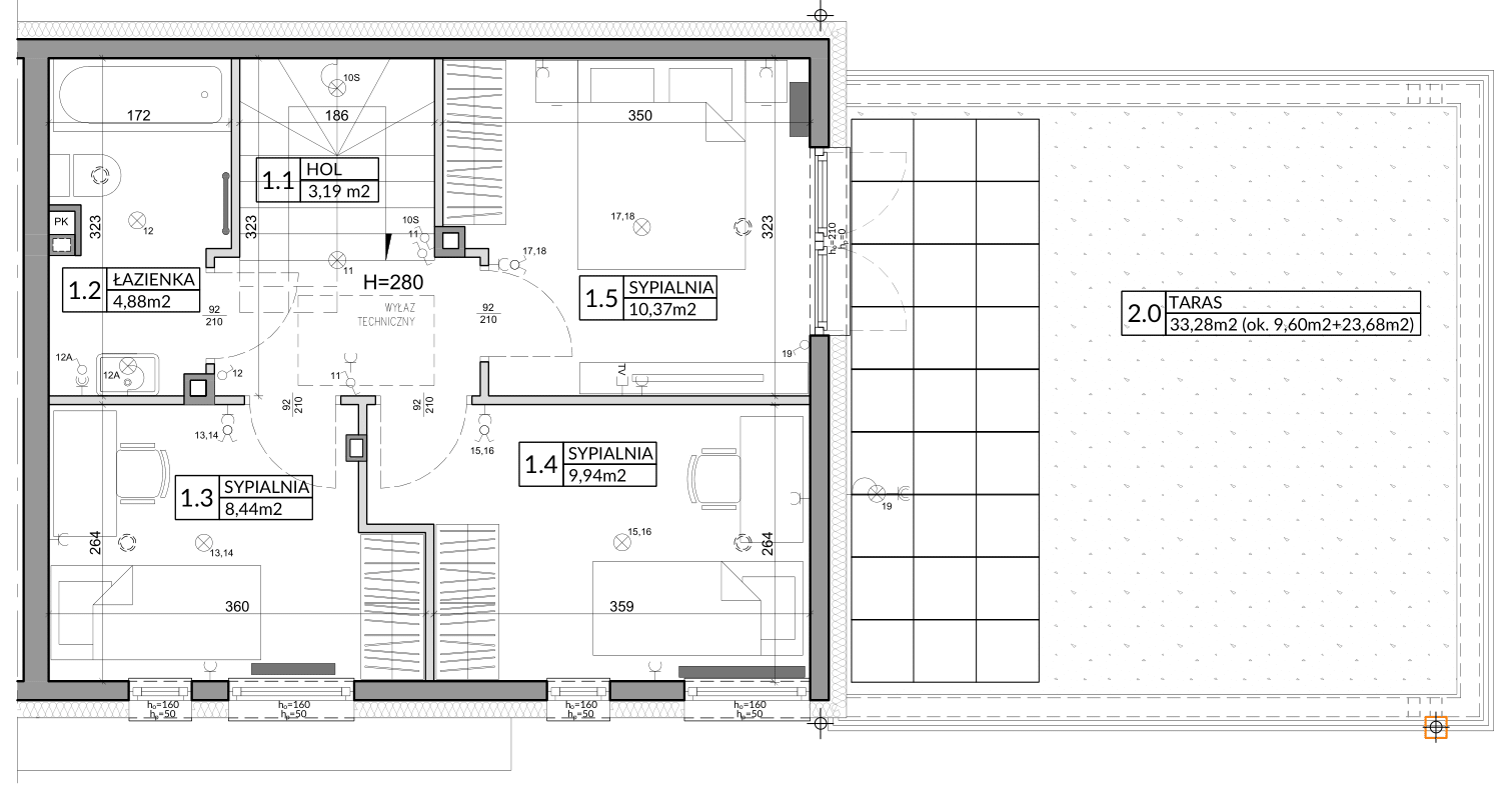 Dom 79,98 m², oferta nr 14, Slow Wilanów, Warszawa, Wilanów, ul. Gratyny-idx