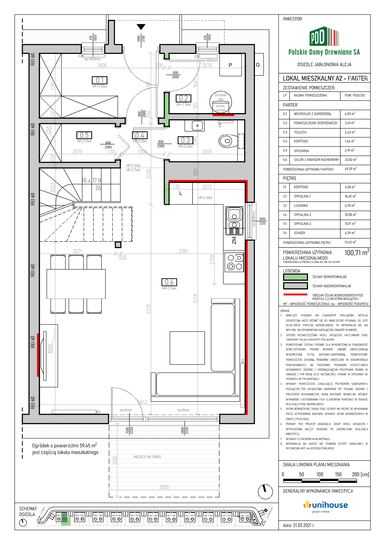 Dom 100,71 m², oferta nr A2, Osiedle Jabłoniowa Aleja, Choroszcz, ul. Rybacka-idx