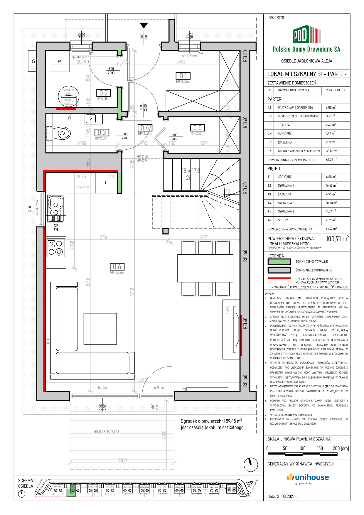 Dom 100,71 m², oferta nr B1, Osiedle Jabłoniowa Aleja, Choroszcz, ul. Rybacka-idx