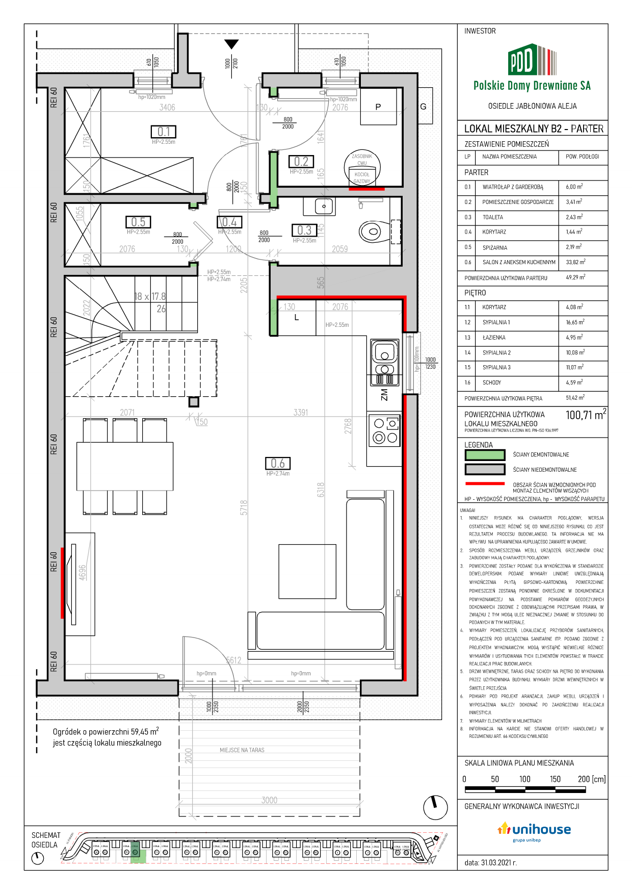 Dom 100,71 m², oferta nr B2, Osiedle Jabłoniowa Aleja, Choroszcz, ul. Rybacka-idx