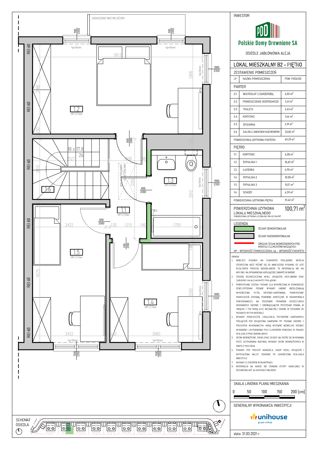 Dom 100,71 m², oferta nr B2, Osiedle Jabłoniowa Aleja, Choroszcz, ul. Rybacka-idx