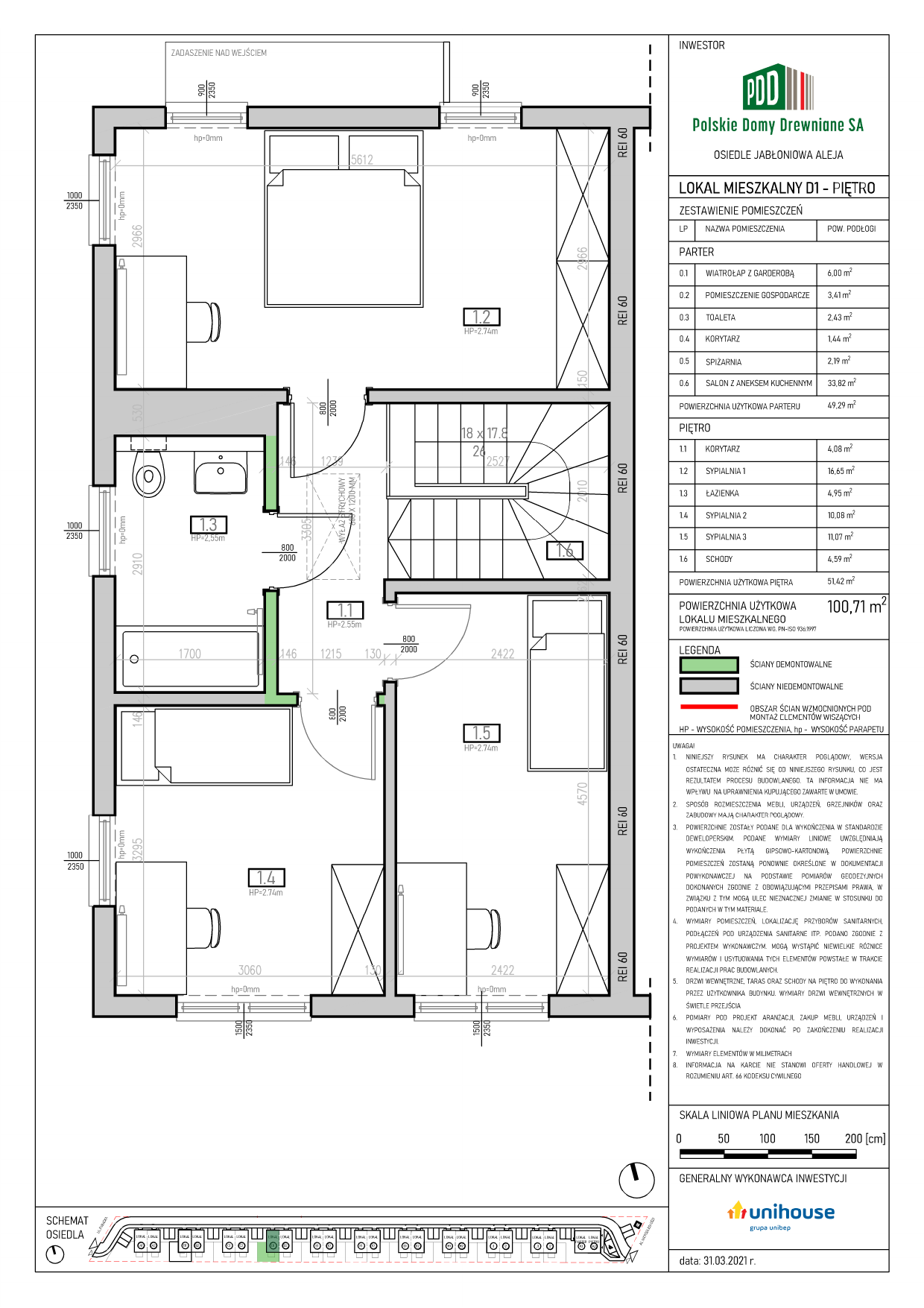 Dom 100,71 m², oferta nr D1, Osiedle Jabłoniowa Aleja, Choroszcz, ul. Rybacka-idx