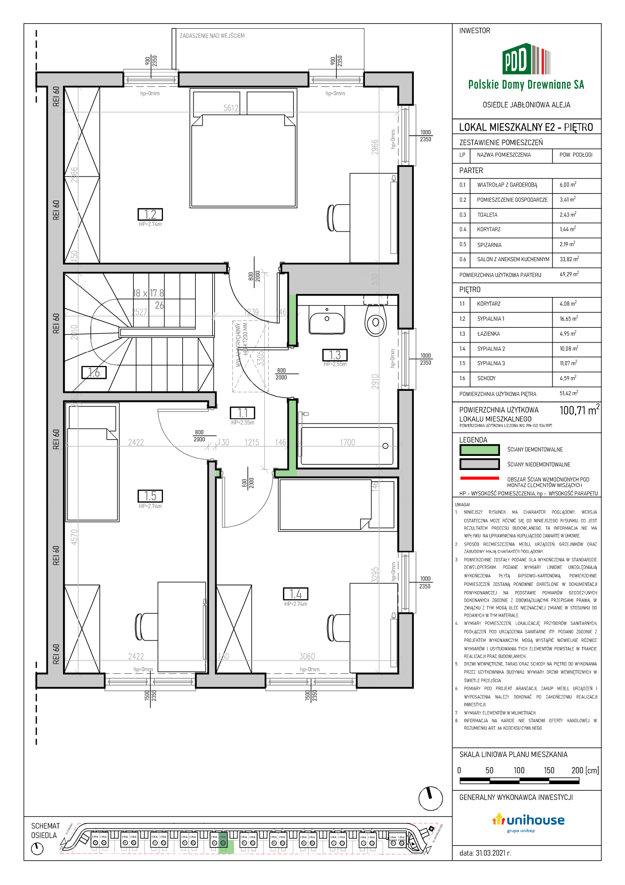 Dom 100,71 m², oferta nr E2, Osiedle Jabłoniowa Aleja, Choroszcz, ul. Rybacka-idx