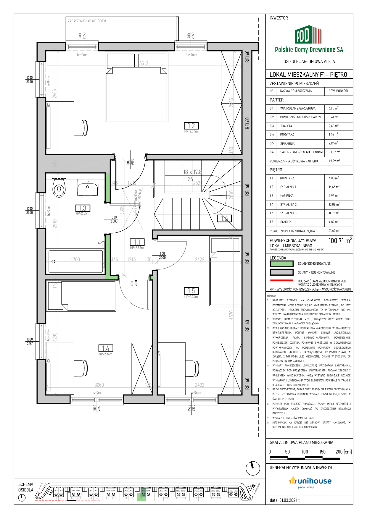 Dom 100,71 m², oferta nr F1, Osiedle Jabłoniowa Aleja, Choroszcz, ul. Rybacka-idx