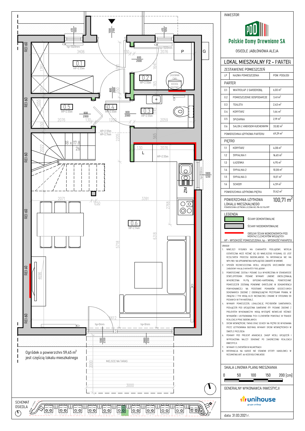 Dom 100,71 m², oferta nr F2, Osiedle Jabłoniowa Aleja, Choroszcz, ul. Rybacka-idx