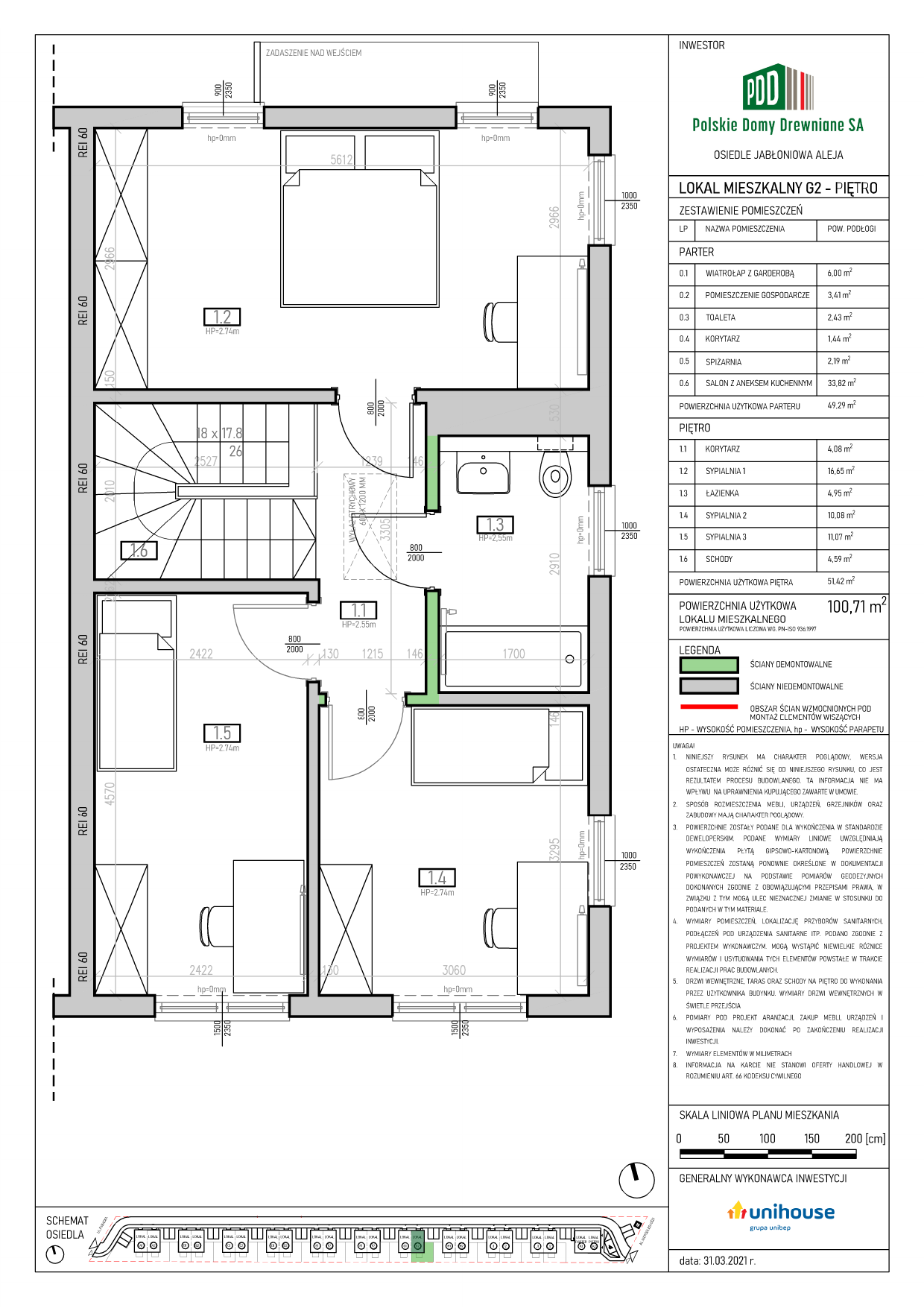 Dom 100,71 m², oferta nr G2, Osiedle Jabłoniowa Aleja, Choroszcz, ul. Rybacka-idx