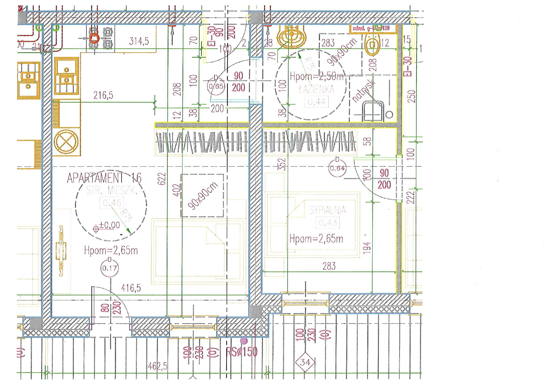 Apartament 31,55 m², parter, oferta nr 16, Perła Mórz, Sianożęty, ul. Lotnicza 1-idx