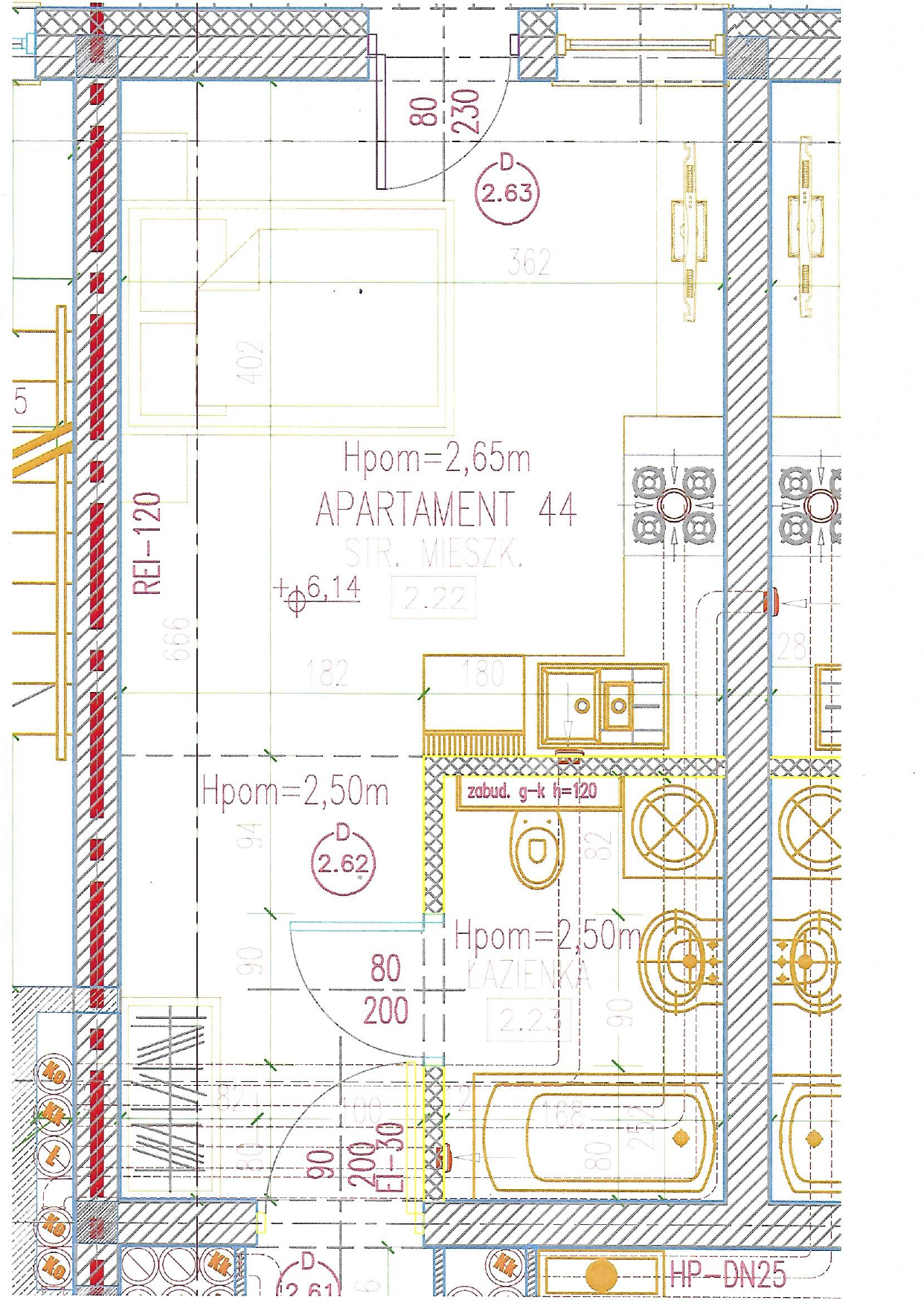 Apartament 23,59 m², piętro 2, oferta nr 44, Perła Mórz, Sianożęty, ul. Lotnicza 1-idx