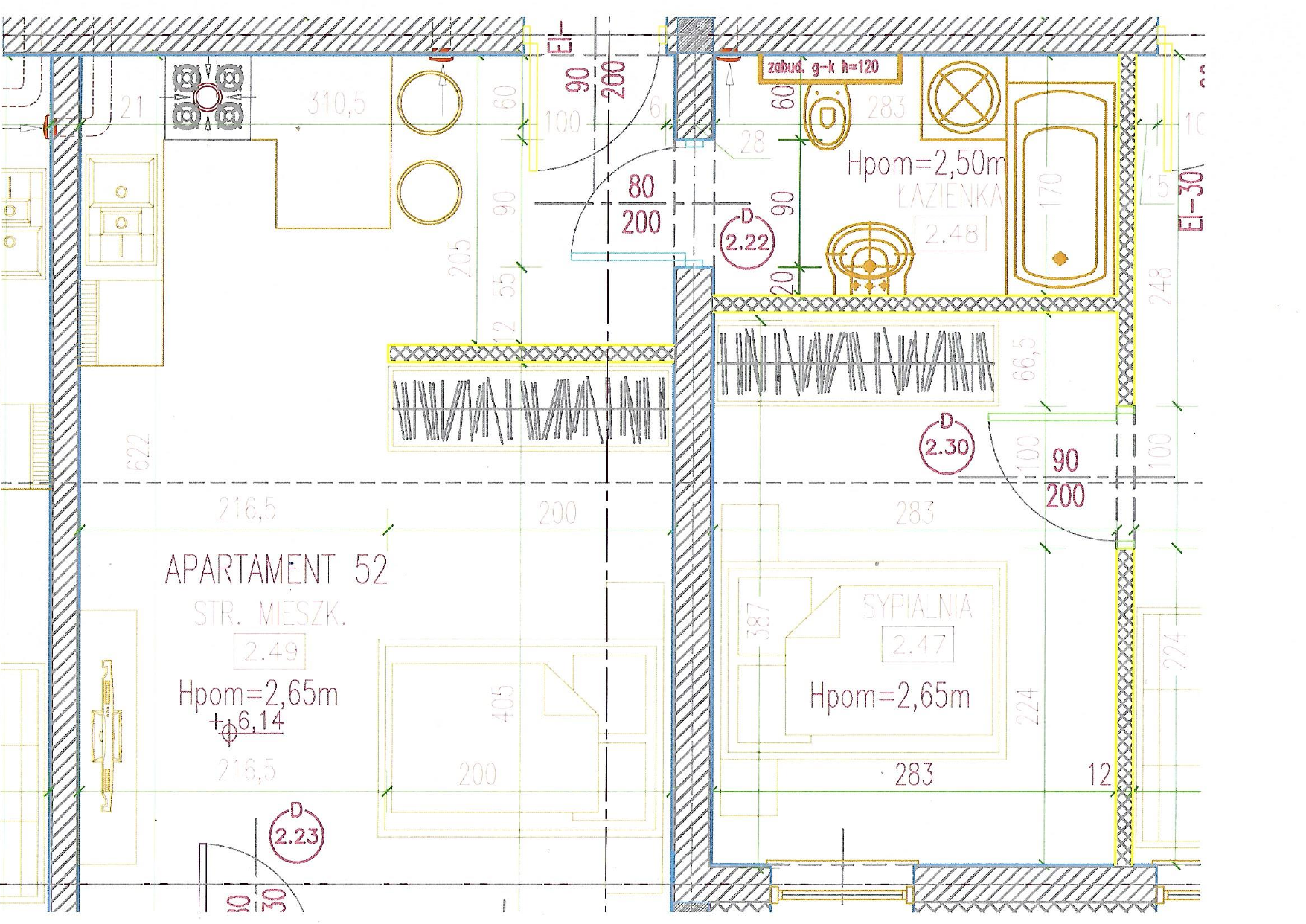 Apartament 30,47 m², piętro 2, oferta nr 52, Perła Mórz, Sianożęty, ul. Lotnicza 1-idx