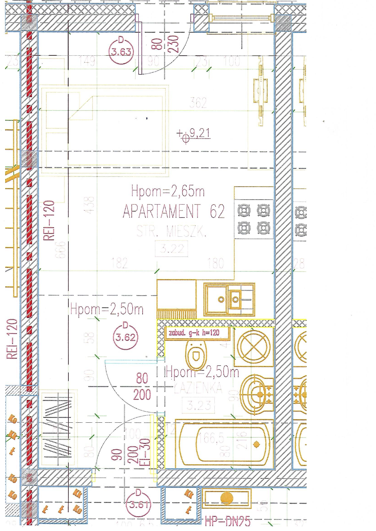 Apartament 23,63 m², piętro 3, oferta nr 62, Perła Mórz, Sianożęty, ul. Lotnicza 1-idx