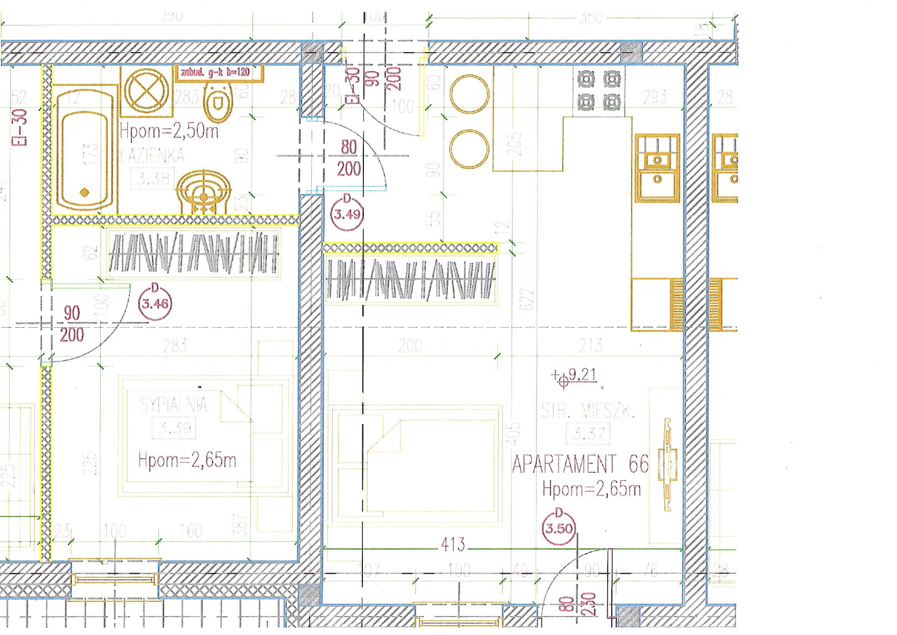 Apartament 30,34 m², piętro 3, oferta nr 66, Perła Mórz, Sianożęty, ul. Lotnicza 1-idx