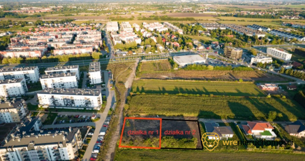 Działka 1 200,00 m², oferta nr , 196760, Wrocław, Jagodno, Franciszki Platówny-idx