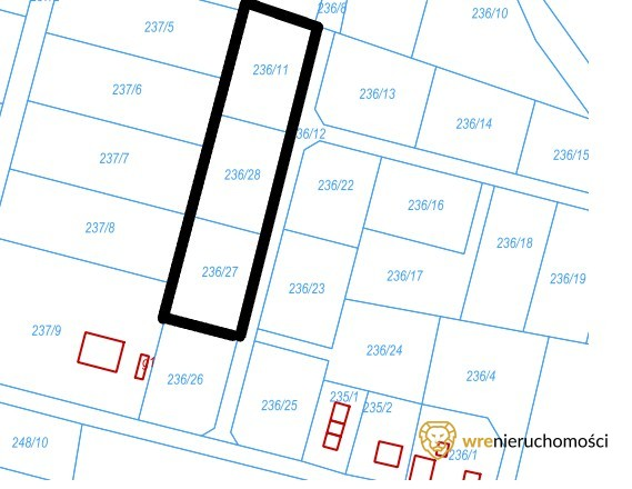 Działka 1 803,00 m², oferta nr , 855161, Koniowo-idx