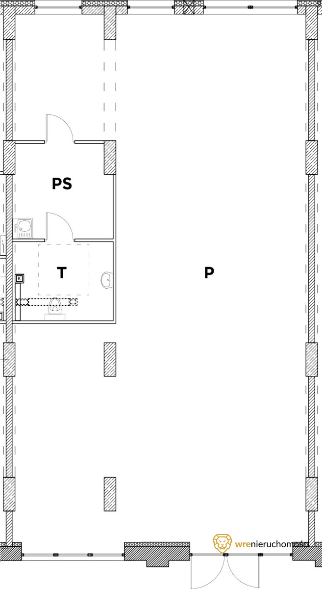 Lokal użytkowy 134,91 m², oferta nr , 772688, Wrocław, Mieszczańska-idx