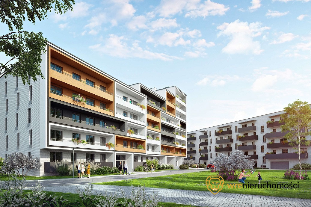 Mieszkanie 63,61 m², piętro 1, oferta nr , 674427, Wrocław, Szczepin, Gnieźnieńska-idx