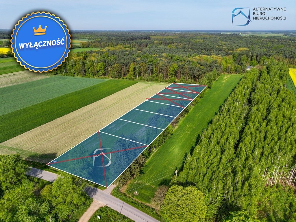 Działka 1 048,00 m², oferta nr , LER-GS-2833, Borki-idx