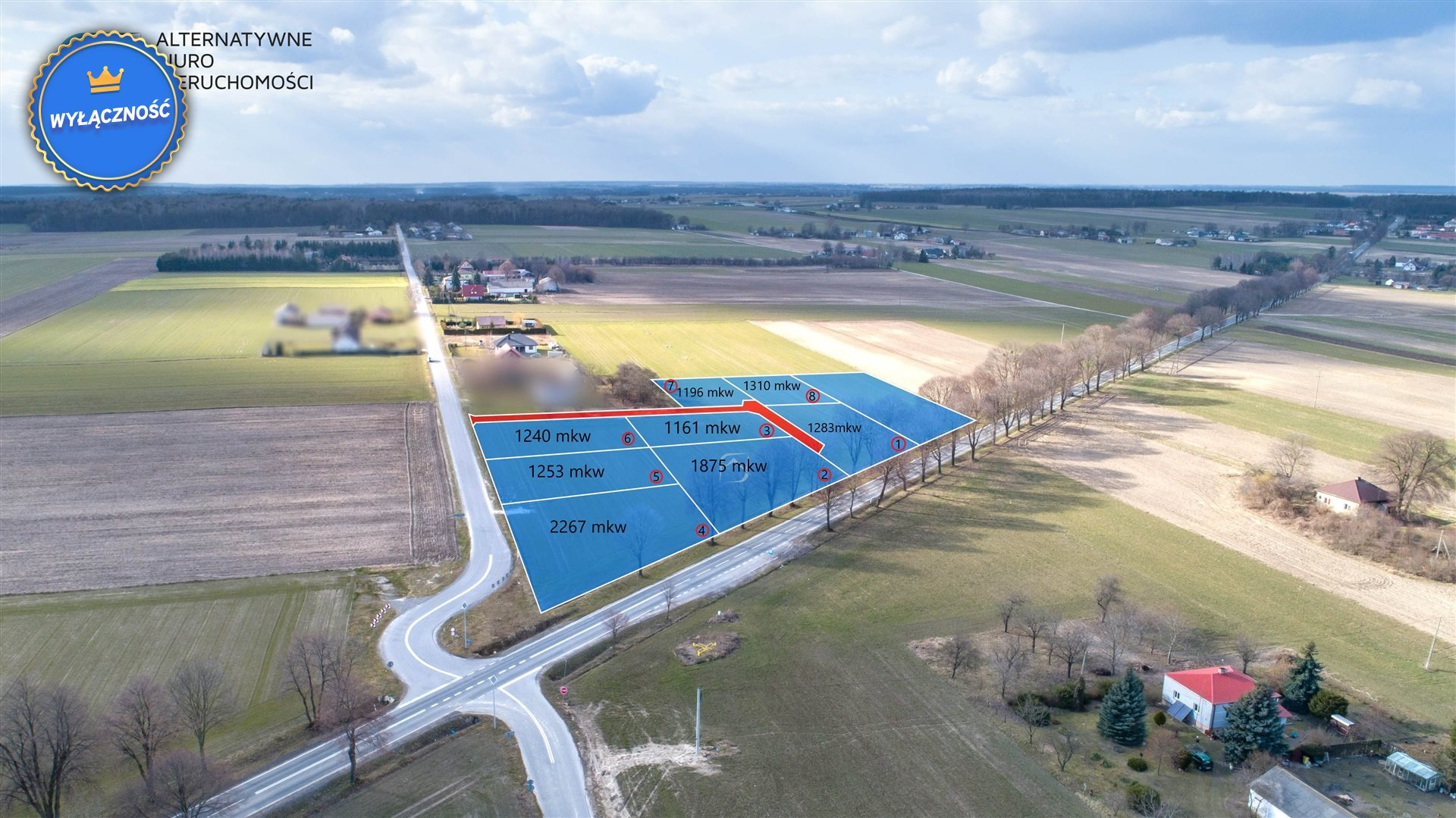 Działka 2 267,00 m², oferta nr , LER-GS-2413, Bystrzyca Nowa-idx