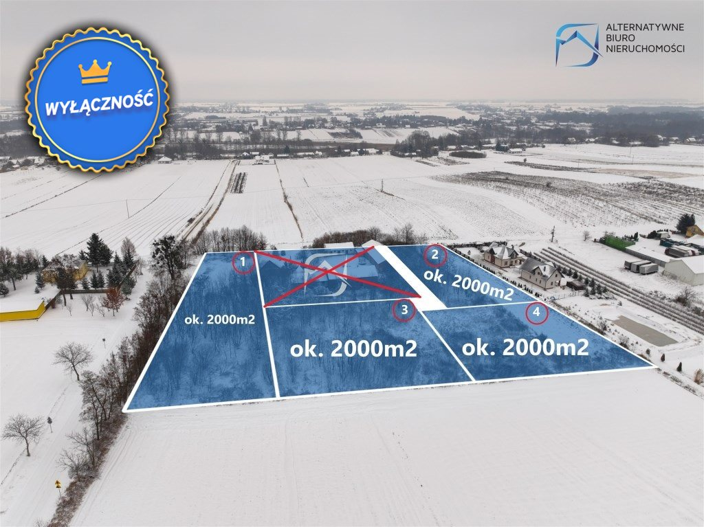 Działka 2 000,00 m², oferta nr , LER-GS-2697, Garbów-idx