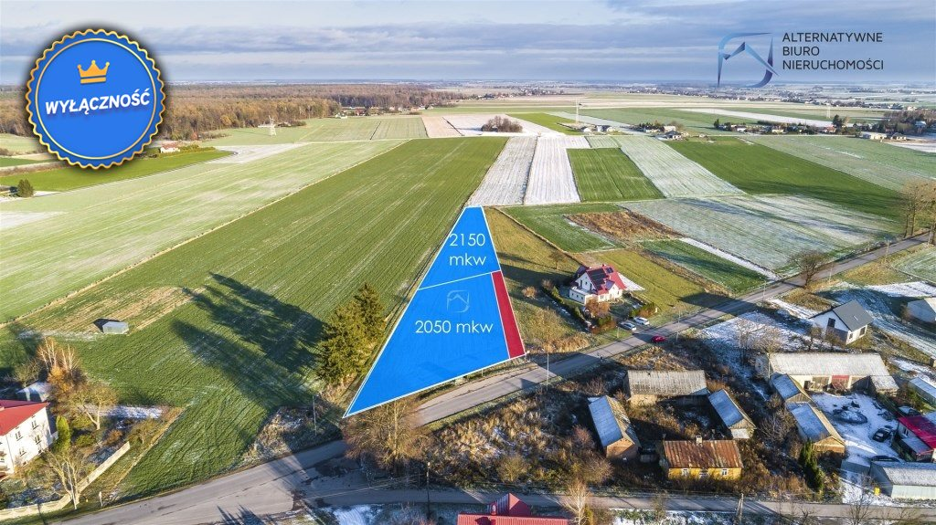 Działka 2 050,00 m², oferta nr , LER-GS-2683, Głusk-idx