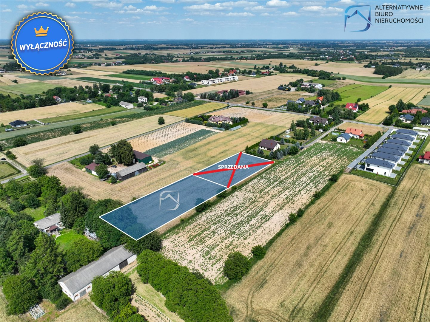 Działka 1 800,00 m², oferta nr , LER-GS-2876, Jastków-idx