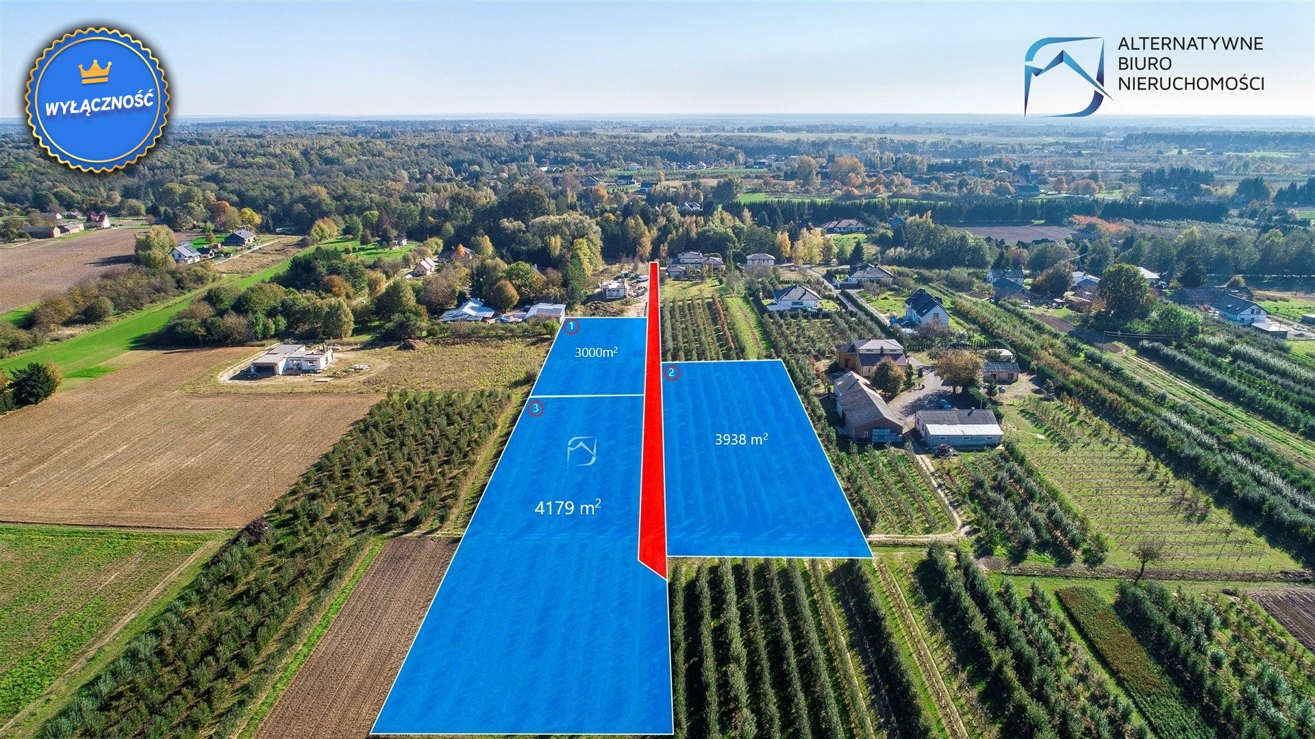 Działka 3 000,00 m², oferta nr , LER-GS-2965, Konopnica-idx