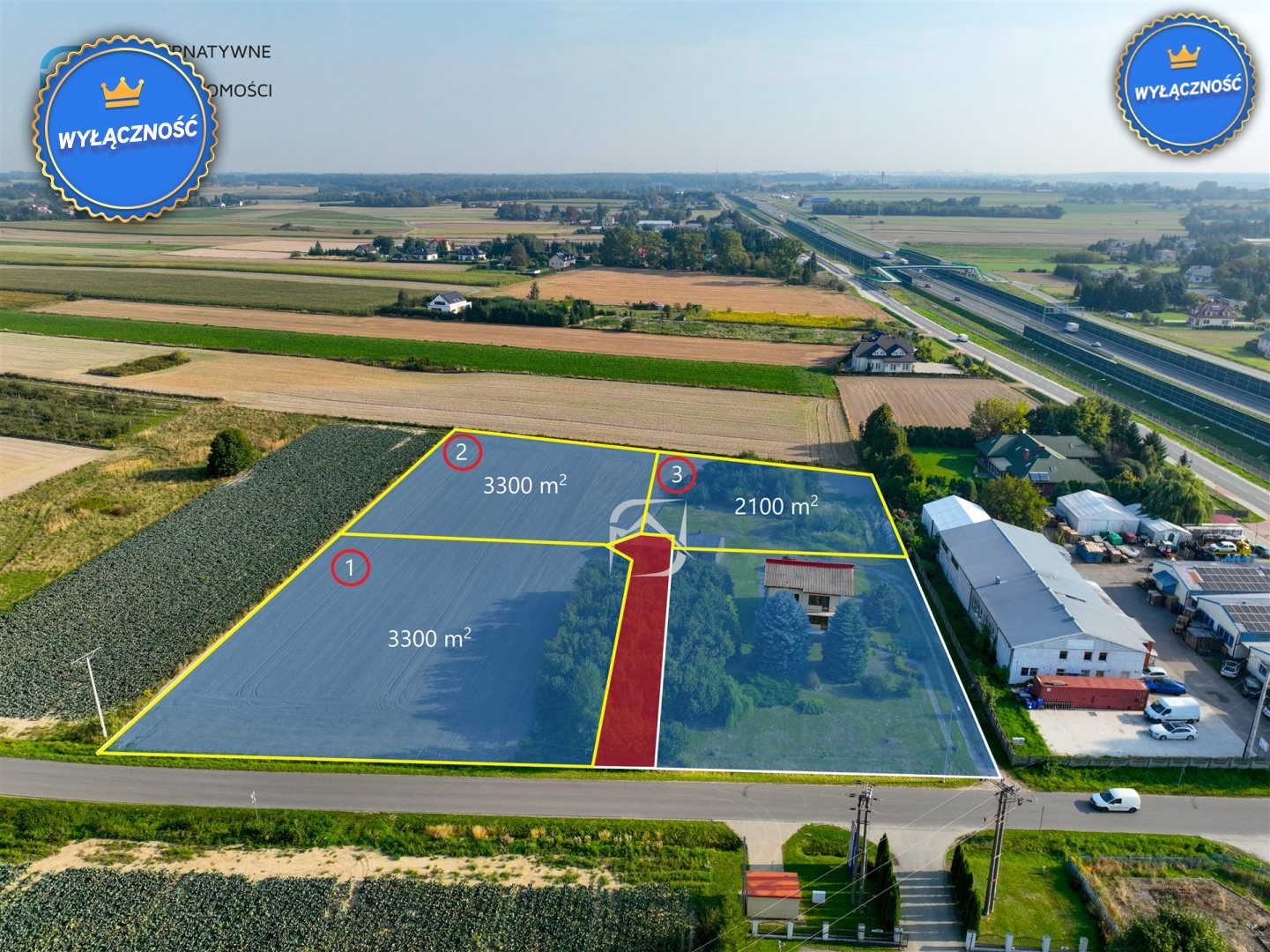 Działka 2 100,00 m², oferta nr , LER-GS-2621, Niedrzwica Duża-idx