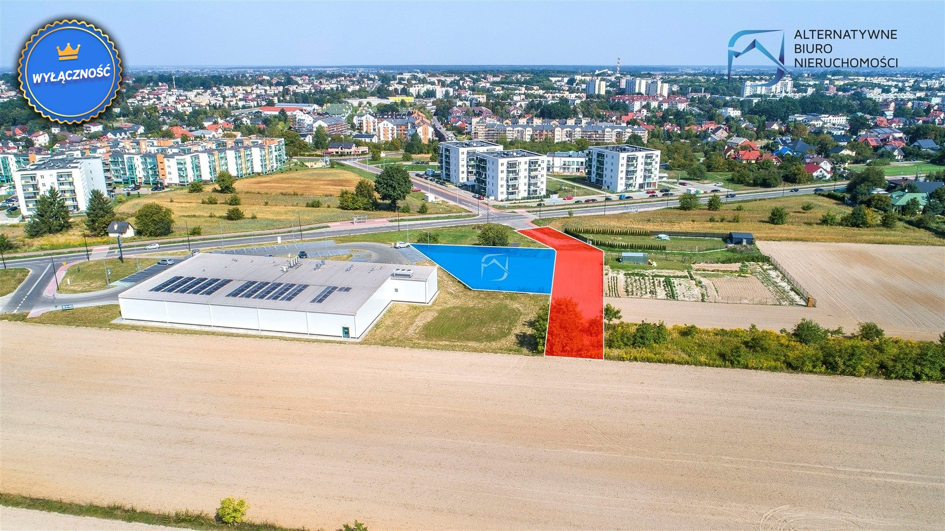 Działka 1 193,00 m², oferta nr , LER-GS-2941, Świdnik, NSZZ Solidarność-idx