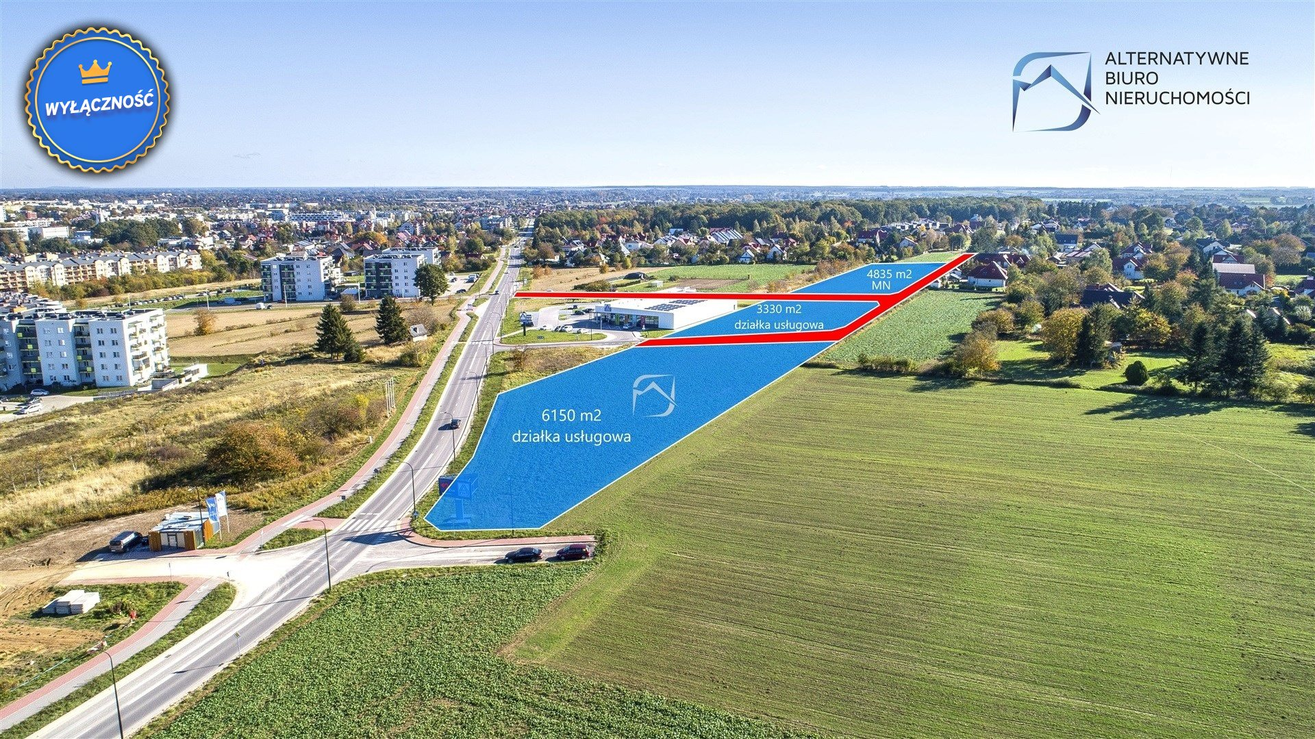 Działka 3 330,00 m², oferta nr , LER-GS-2961, Świdnik, NSZZ Solidarność / Wiejska-idx