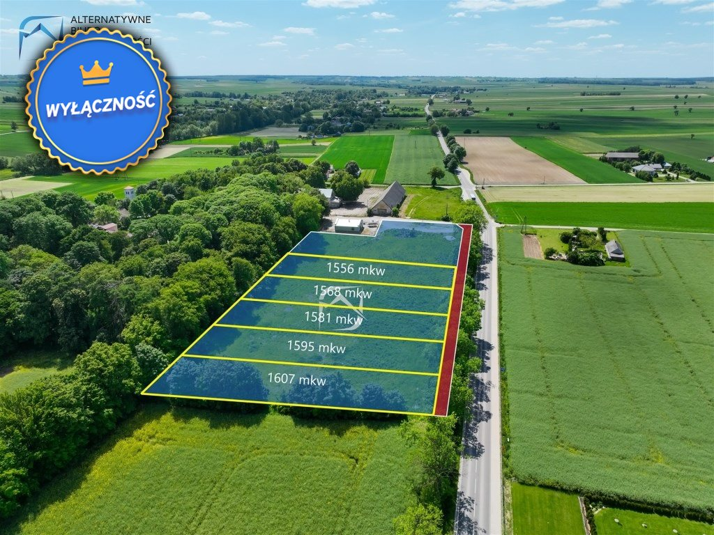 Działka 1 581,00 m², oferta nr , LER-GS-2494, Piaski-idx