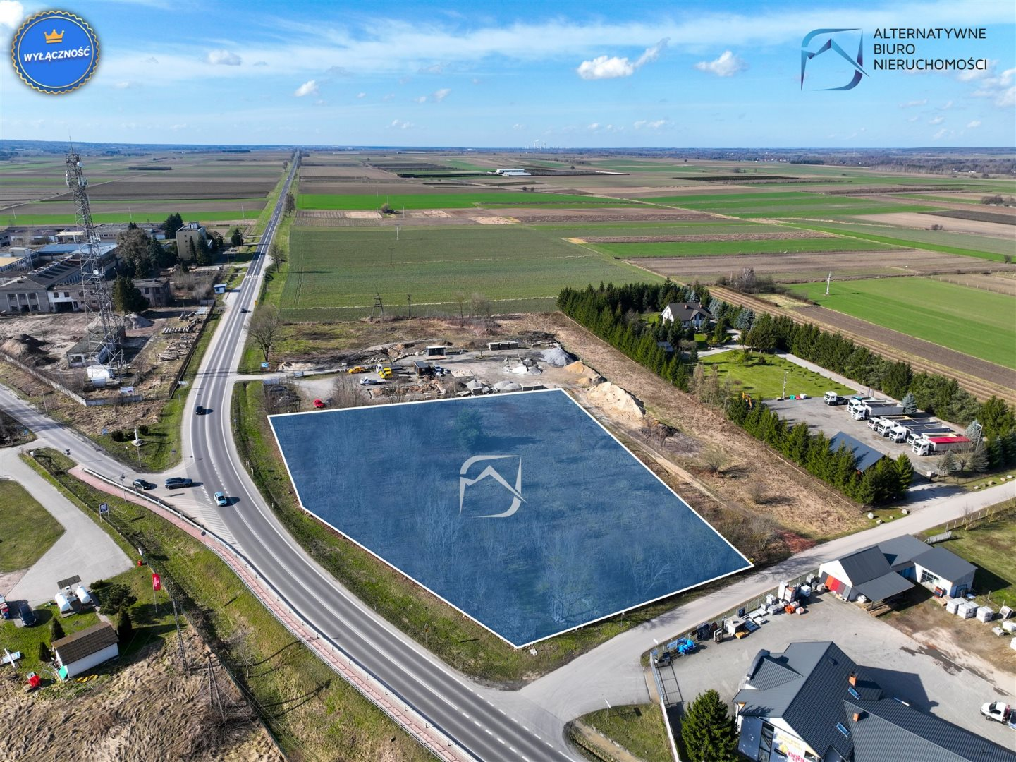 Działka 7 094,00 m², oferta nr , LER-GS-2773, Kurów, Puławska-idx