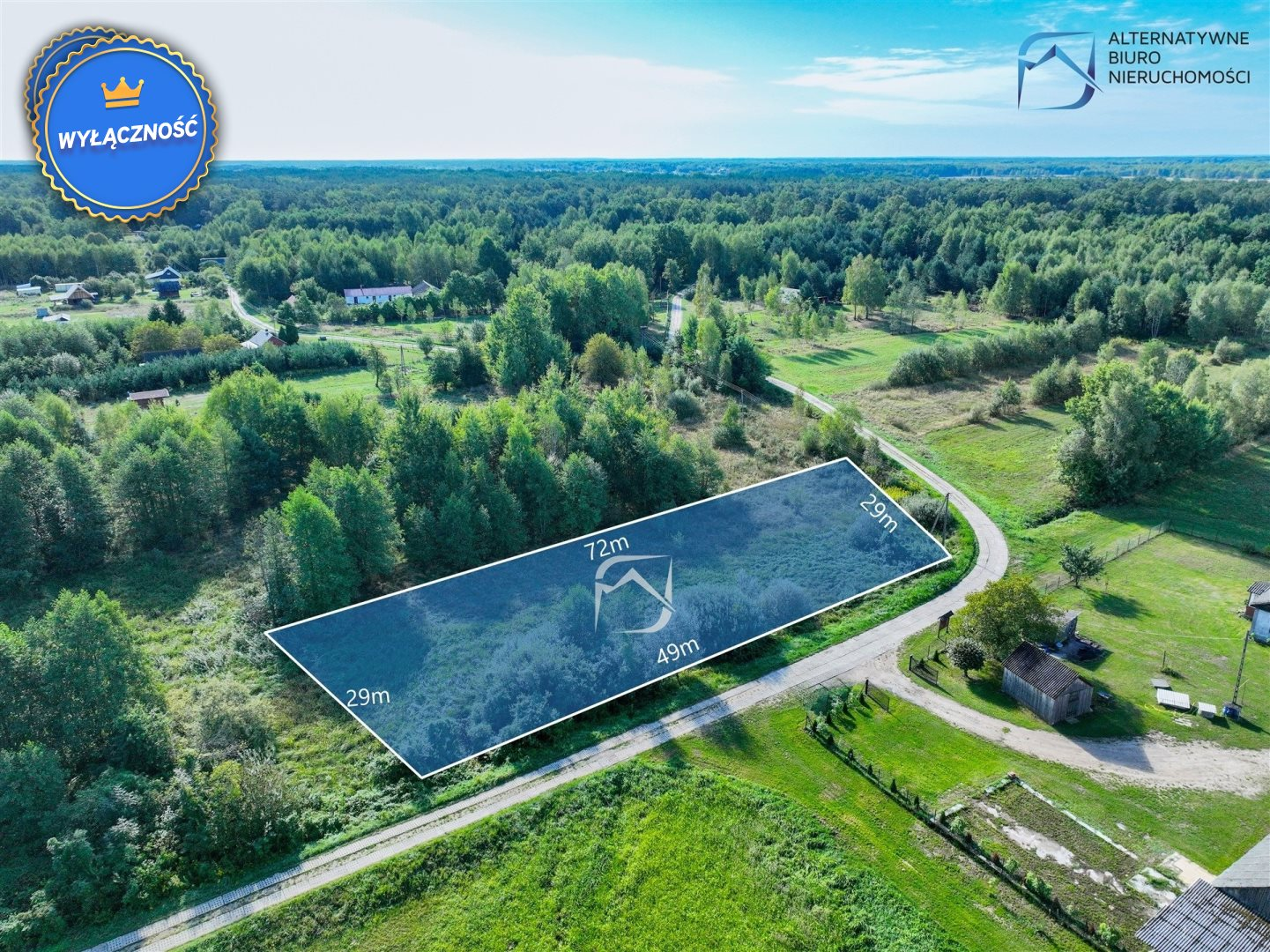 Działka 1 719,00 m², oferta nr , LER-GS-2934, Sosnowica-idx